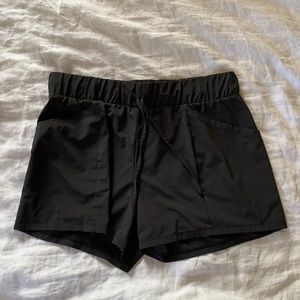 Black Active Shorts